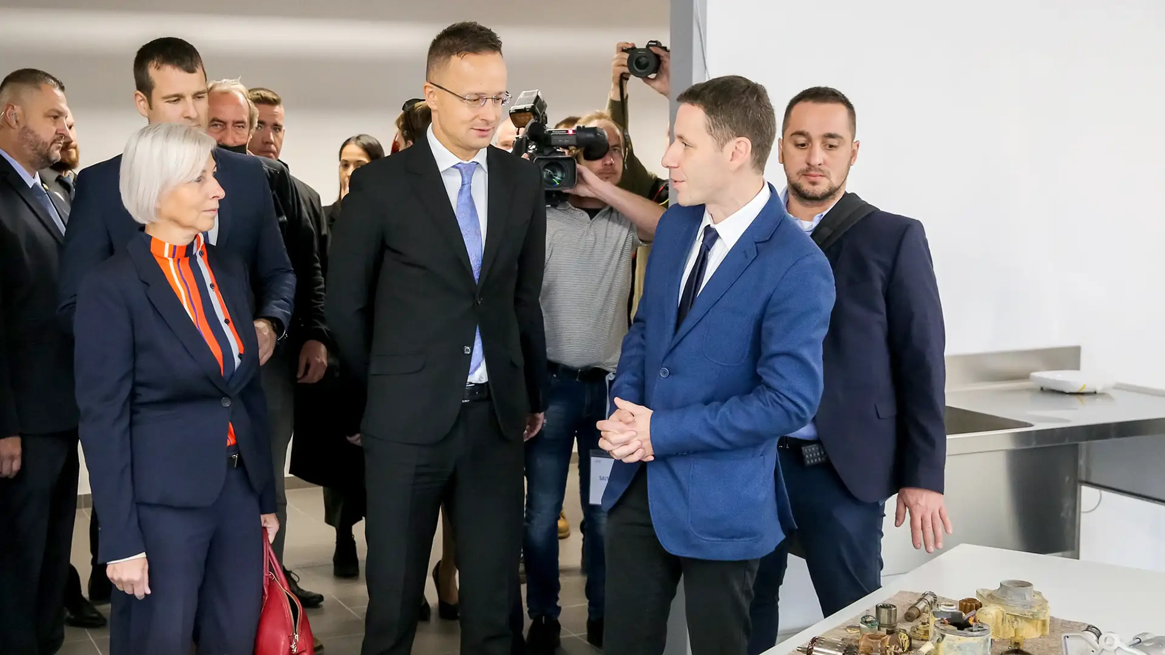 Development Centre tour at the plant opening